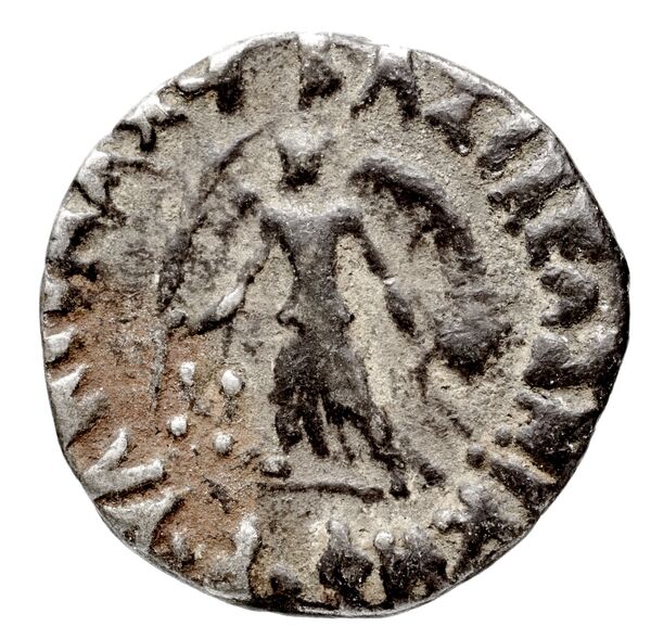Bactrian and Indo-Greek Coinage Antimachus II 1.3, аверс, bnf-bigr