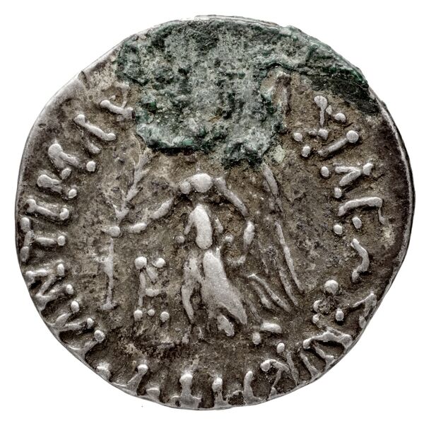 Bactrian and Indo-Greek Coinage Antimachus II 1.3, аверс, bnf-bigr