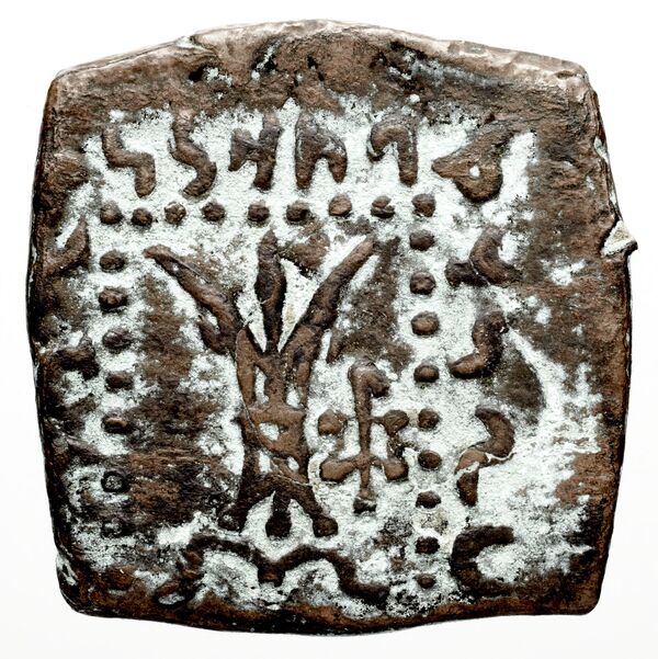 реверс Bactrian and Indo-Greek Coinage Apollodotus I 6.21