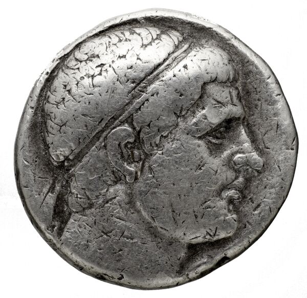 Bactrian and Indo-Greek Coinage Diodotus I or Diodotus II 2.2, аверс, bnf-bigr
