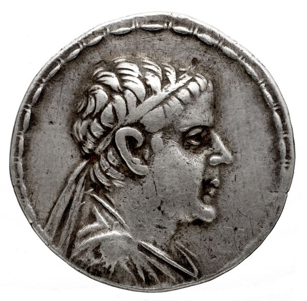 Bactrian and Indo-Greek Coinage Eucratides I 1.2, аверс, bnf-bigr