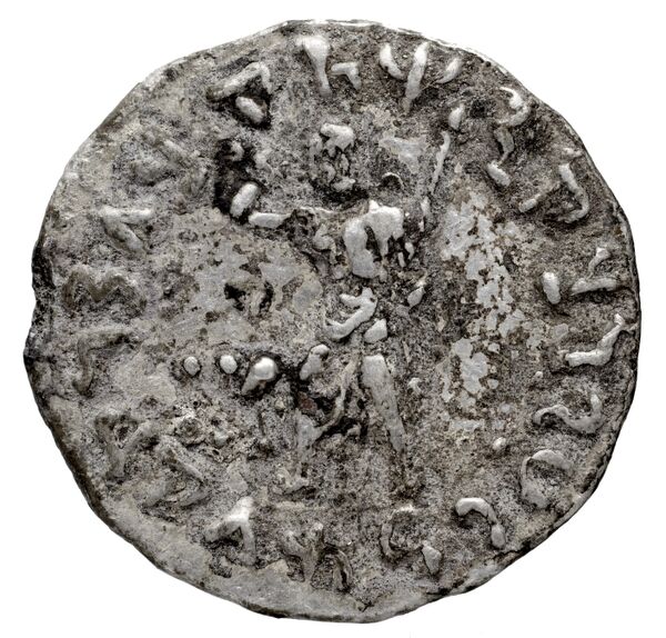 реверс Bactrian and Indo-Greek Coinage Archebius 3.5