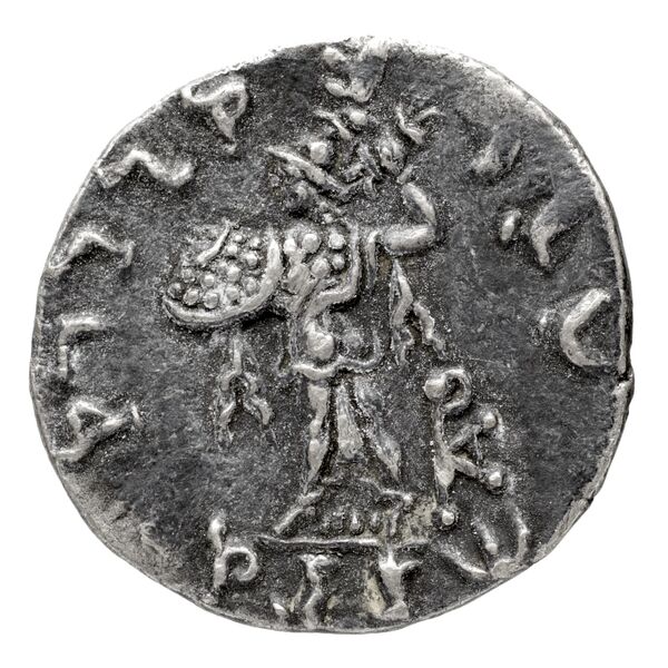 Bactrian and Indo-Greek Coinage Menander I 14.7, реверс, bnf-bigr