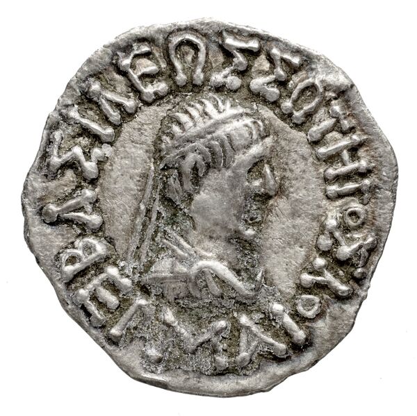 Bactrian and Indo-Greek Coinage Hermaeus 11.14, аверс, bnf-bigr