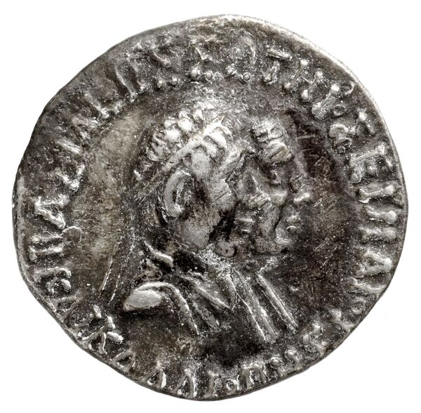 Bactrian and Indo-Greek Coinage Hermaeus and Calliope 2.2, аверс, bnf-bigr