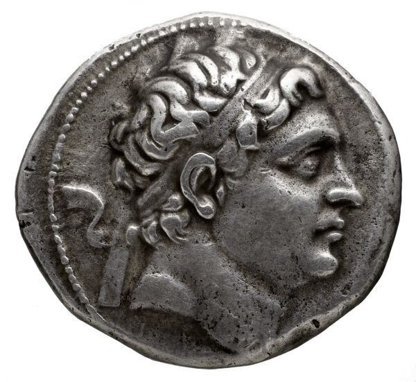 Antiochus Nicator of Bactria rev