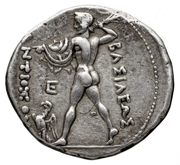 реверс Bactrian and Indo-Greek Coinage Antiochus Nicator 2.15