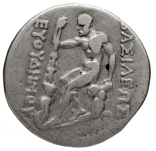 реверс Bactrian and Indo-Greek Coinage Euthydemus I 2.2