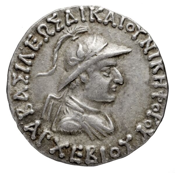 Bactrian and Indo-Greek Coinage Archebius 3.3, аверс, bnf-bigr