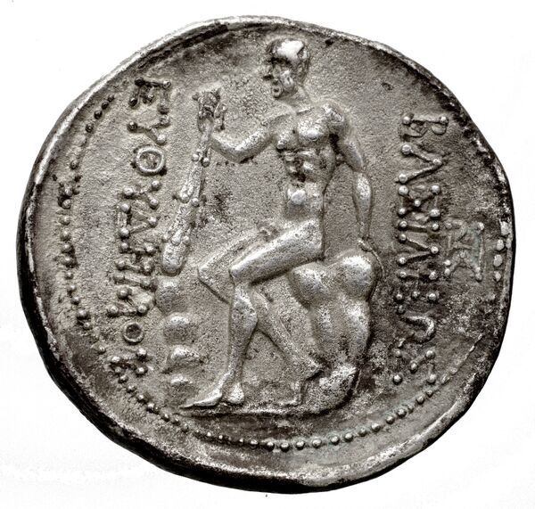 реверс Bactrian and Indo-Greek Coinage Euthydemus I 2.11