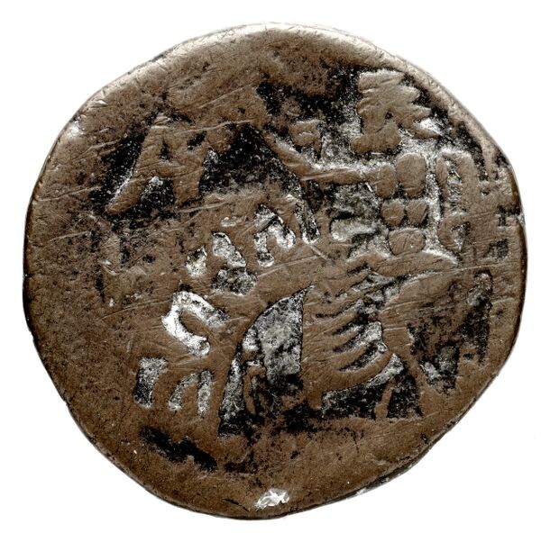 Bactrian and Indo-Greek Coinage Hermaeus 20, реверс, bnf-bigr