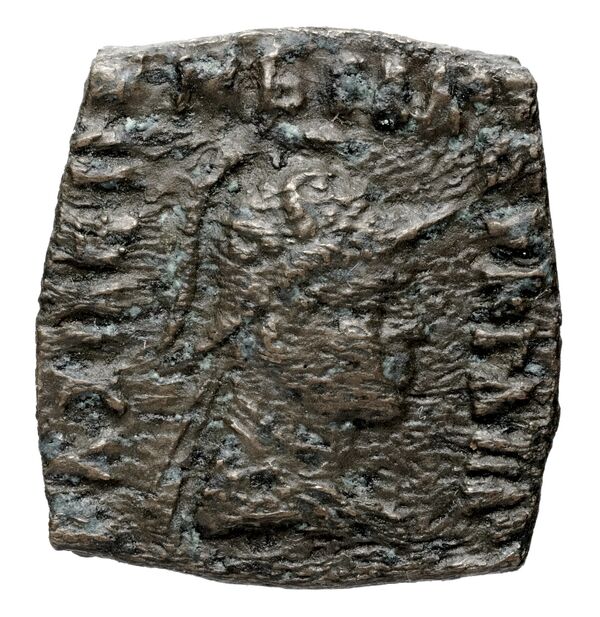 Bactrian and Indo-Greek Coinage Eucratides I 28.1, аверс, bnf-bigr