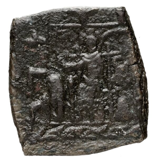 реверс Bactrian and Indo-Greek Coinage Eucratides I 28.1