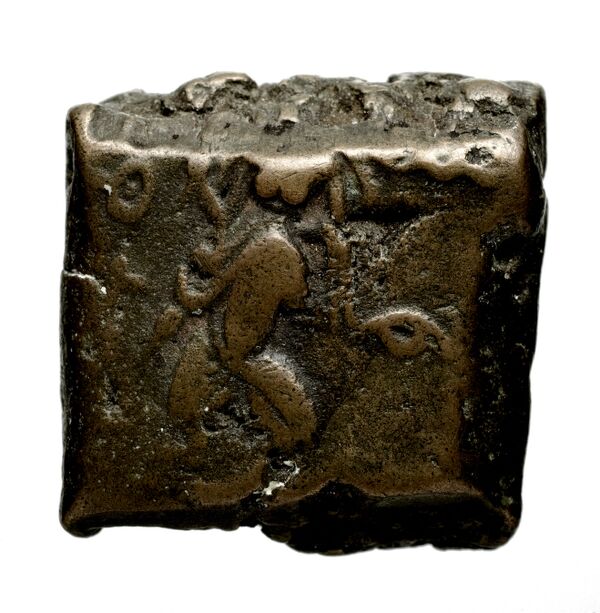Bactrian and Indo-Greek Coinage Agathocles 20, аверс, bnf-bigr