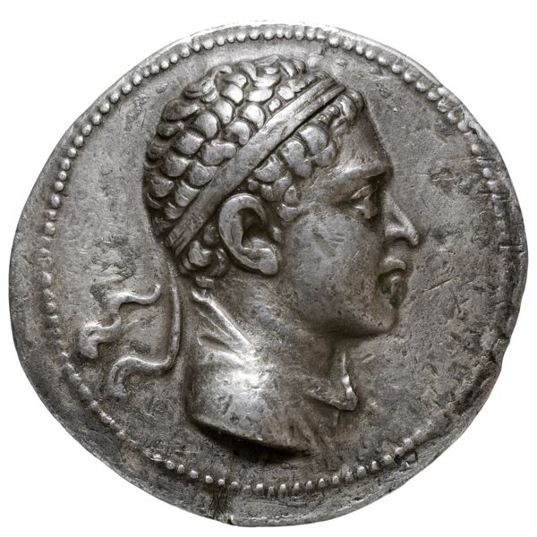 Bactrian and Indo-Greek Coinage Euthydemus II 1.1, аверс, bnf-bigr