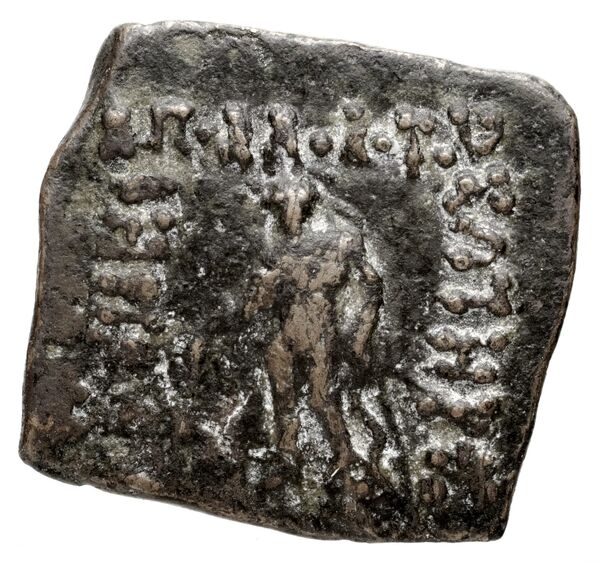 Bactrian and Indo-Greek Coinage Apollodotus I 7.4, аверс, bnf-bigr