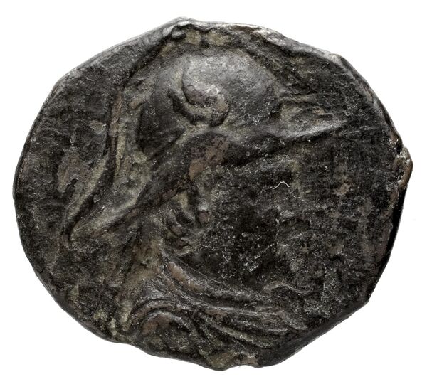 Bactrian and Indo-Greek Coinage Eucratides I 16.5, аверс, bnf-bigr