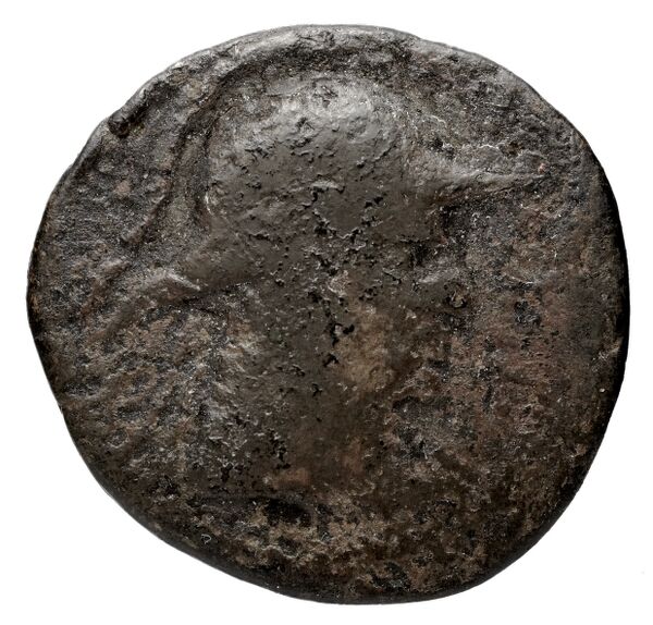 Bactrian and Indo-Greek Coinage Eucratides I 16, аверс, bnf-bigr