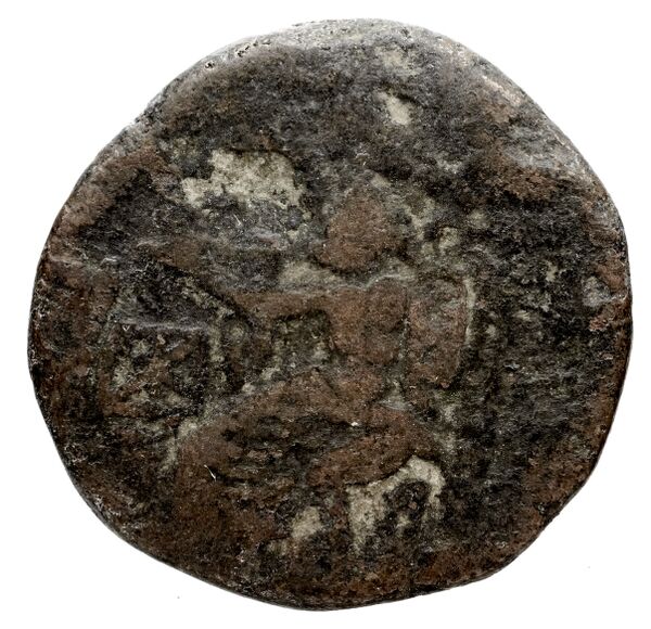 Bactrian and Indo-Greek Coinage Hermaeus 20.1, реверс, bnf-bigr