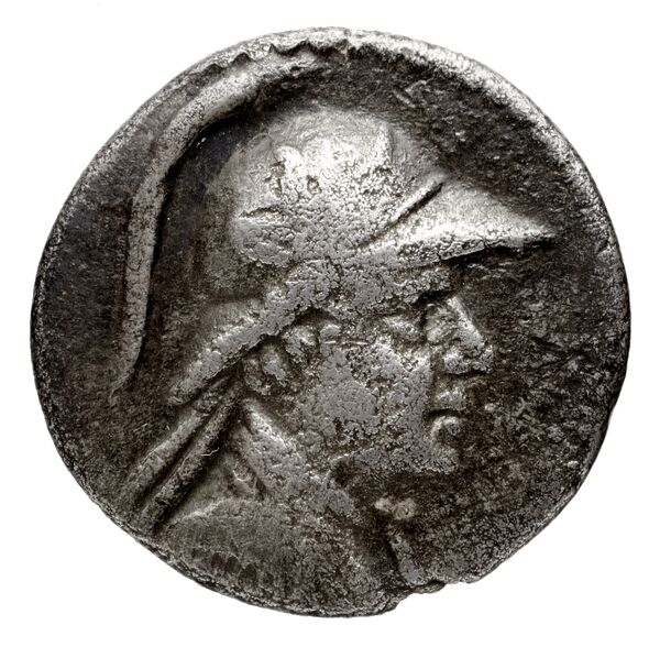 аверс Bactrian and Indo-Greek Coinage Eucratides I 8.8