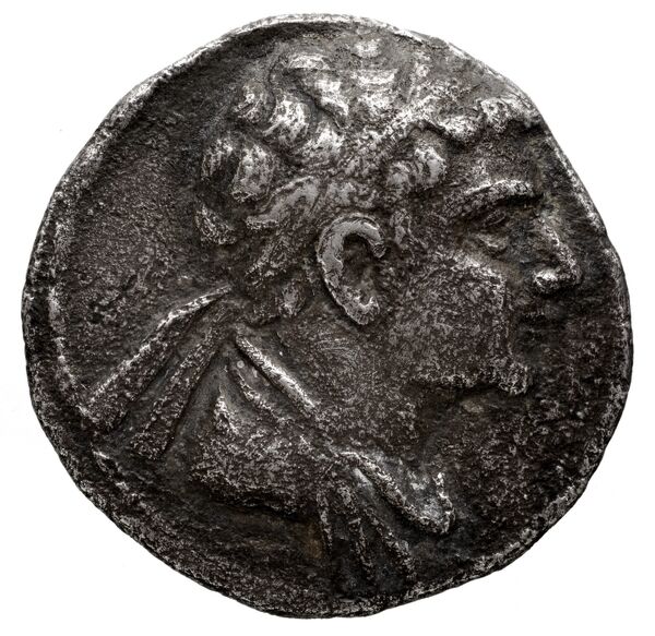 Bactrian and Indo-Greek Coinage Eucratides II 1.1, аверс, bnf-bigr