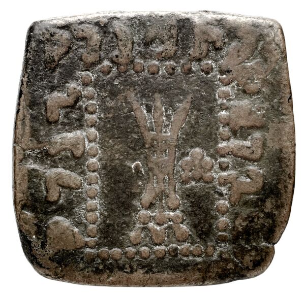 Bactrian and Indo-Greek Coinage Apollodotus I 6.12, реверс, bnf-bigr