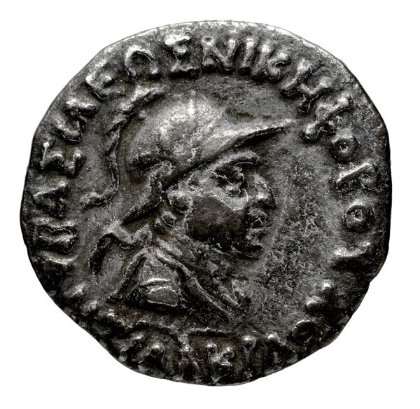 Bactrian and Indo-Greek Coinage Antialcidas 15.2, аверс, bnf-bigr