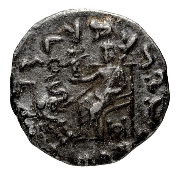 Bactrian and Indo-Greek Coinage Antialcidas 15.2, реверс, bnf-bigr