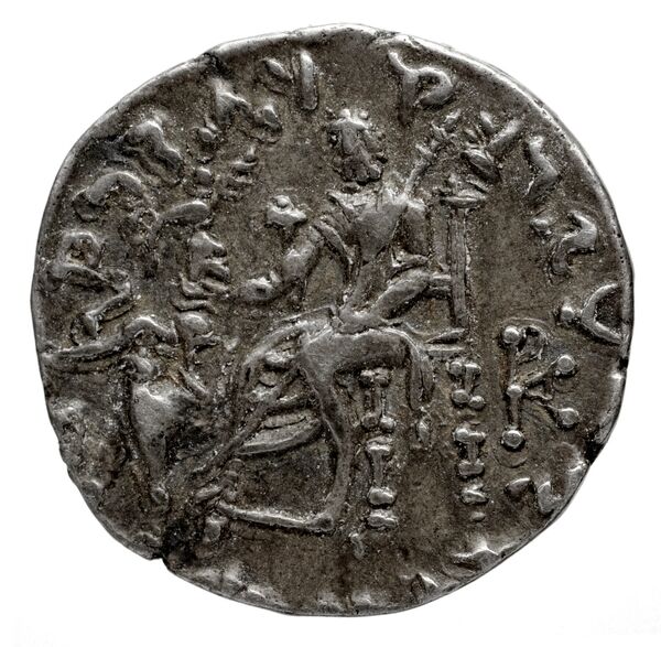 реверс Bactrian and Indo-Greek Coinage Antialcidas 18.4