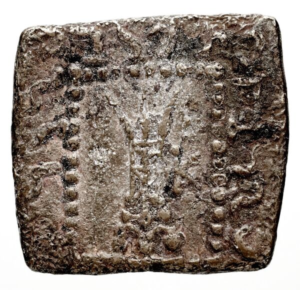 реверс Bactrian and Indo-Greek Coinage Apollodotus I 6.5