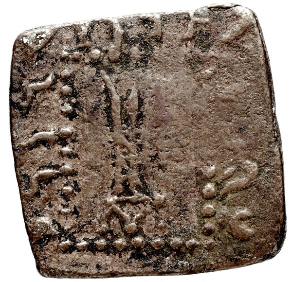 Bactrian and Indo-Greek Coinage Apollodotus I 6.5, реверс, bnf-bigr