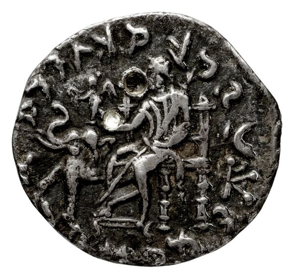 Bactrian and Indo-Greek Coinage Antialcidas 18.4, реверс, bnf-bigr