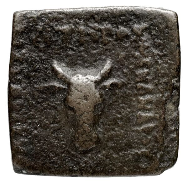 Bactrian and Indo-Greek Coinage Menander I 27.2, аверс, bnf-bigr