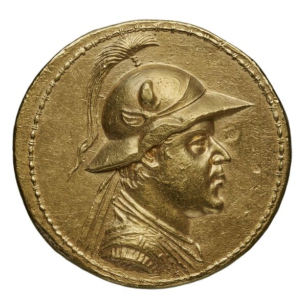 аверс Bactrian and Indo-Greek Coinage Eucratides I 4.1