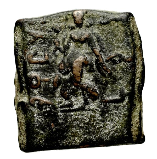 Bactrian and Indo-Greek Coinage Pantaleon 7, аверс, bnf-bigr
