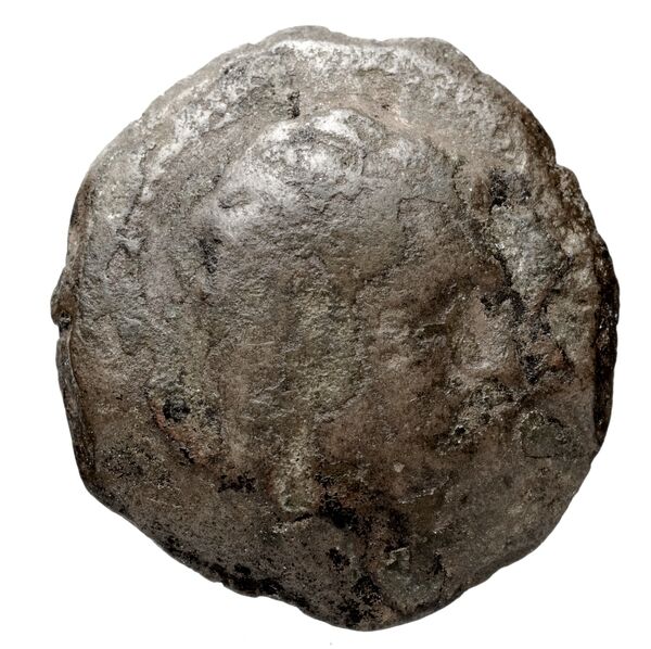Bactrian and Indo-Greek Coinage Euthydemus I 8, аверс, bnf-bigr