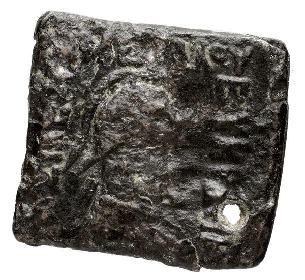 Bactrian and Indo-Greek Coinage Eucratides I 28.1, аверс, bnf-bigr