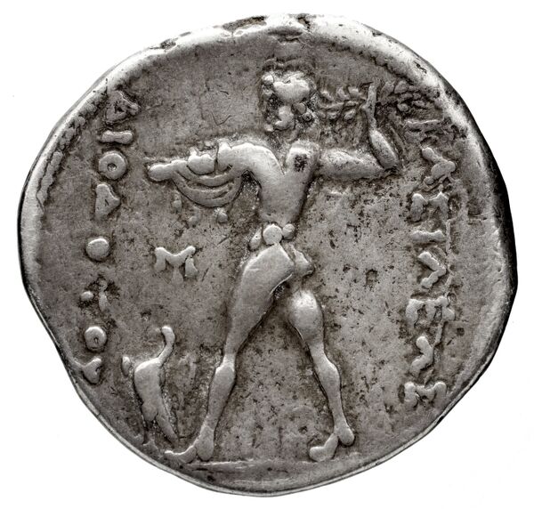 Bactrian and Indo-Greek Coinage Diodotus I or Diodotus II 2.2, реверс, bnf-bigr