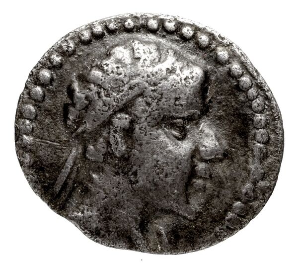 Bactrian and Indo-Greek Coinage Eucratides I 3.3, аверс, bnf-bigr