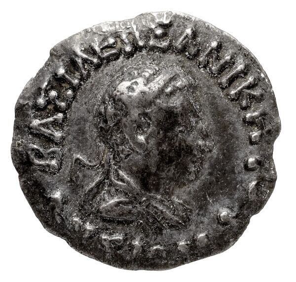 Bactrian and Indo-Greek Coinage Lysias 5.1, аверс, bnf-bigr
