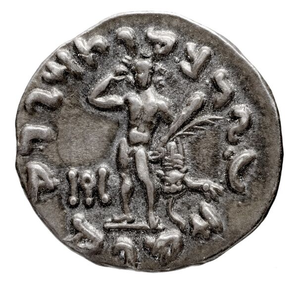 Bactrian and Indo-Greek Coinage Lysias 8.2, реверс, bnf-bigr
