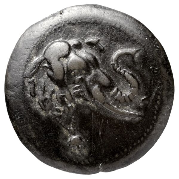 Bactrian and Indo-Greek Coinage Demetrius I 8.1, аверс, bnf-bigr