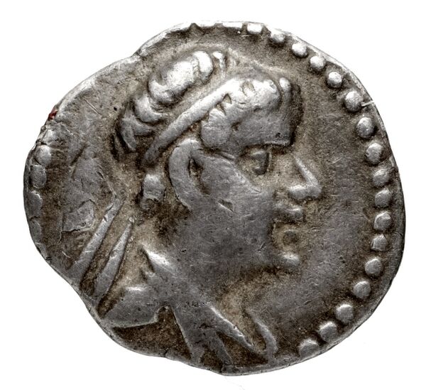 Bactrian and Indo-Greek Coinage Eucratides I 3.3, аверс, bnf-bigr