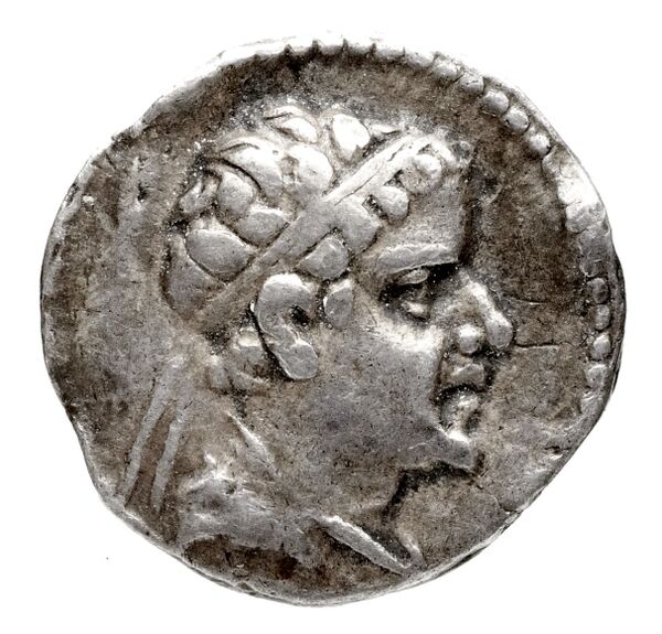 Bactrian and Indo-Greek Coinage Eucratides I 3.1, аверс, bnf-bigr