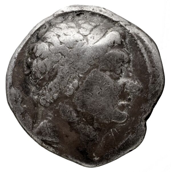 Antiochus Nicator of Bactria obv