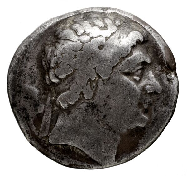 Antiochus Nicator of Bactria obv