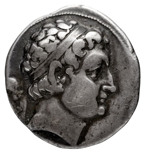 Bactrian and Indo-Greek Coinage Euthydemus I 2.2, аверс, bnf-bigr