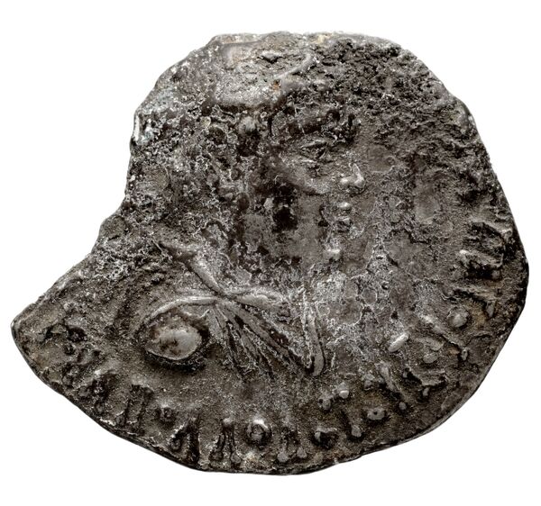 Bactrian and Indo-Greek Coinage Apollodotus II 1.1, аверс, bnf-bigr