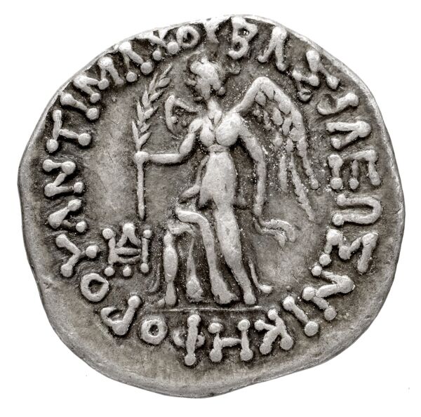 Bactrian and Indo-Greek Coinage Antimachus II 1.7, аверс, bnf-bigr