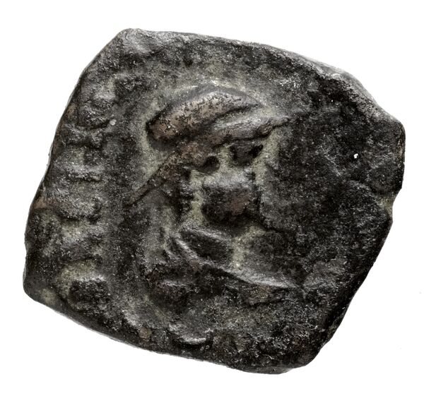 Bactrian and Indo-Greek Coinage Eucratides I 23, аверс, bnf-bigr